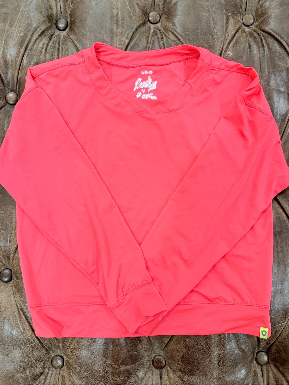 Lucky in Love Kids Long Sleeve Tee in Coral / Matching Skirt in other listings